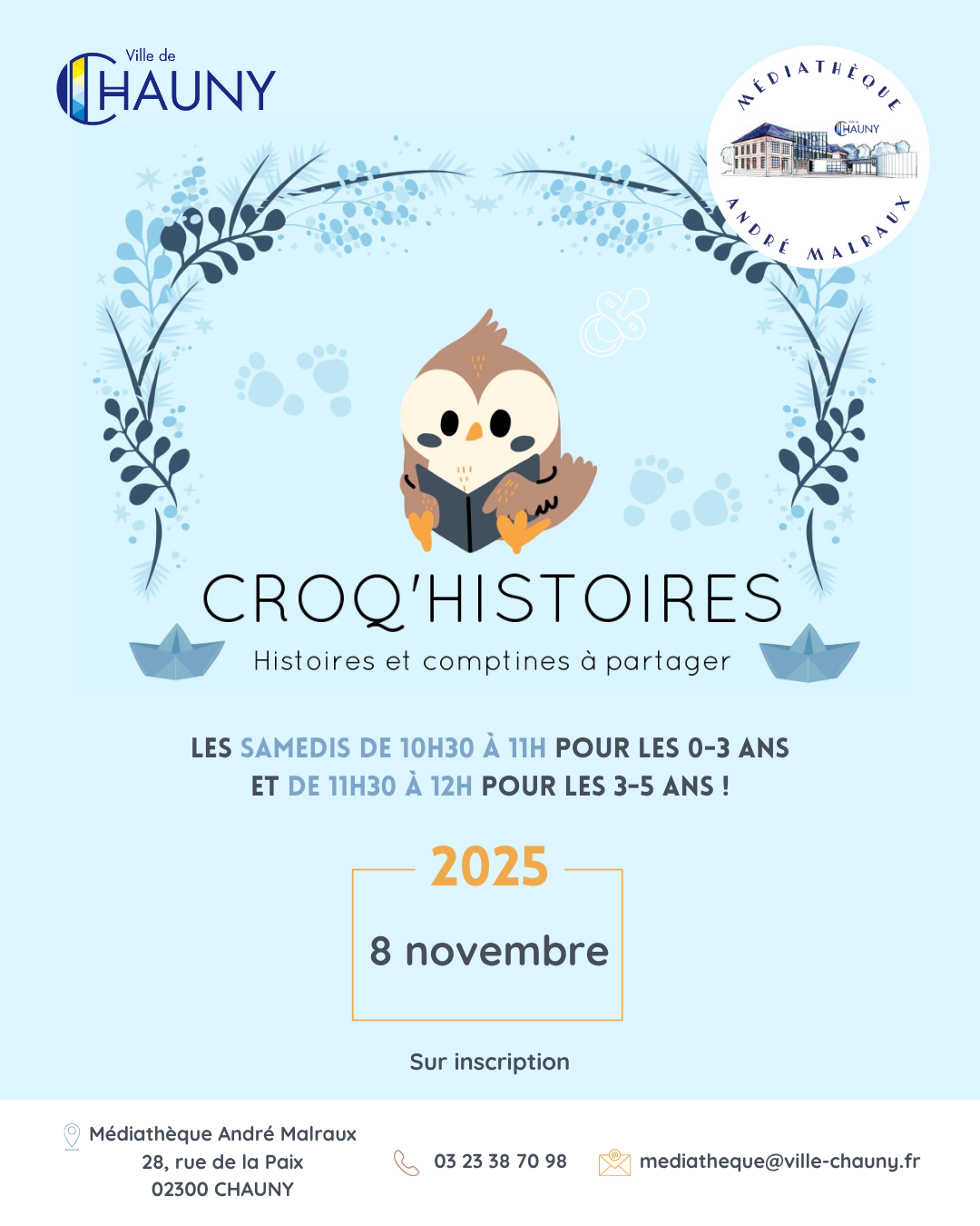 Croq’Histoires nov. 2025