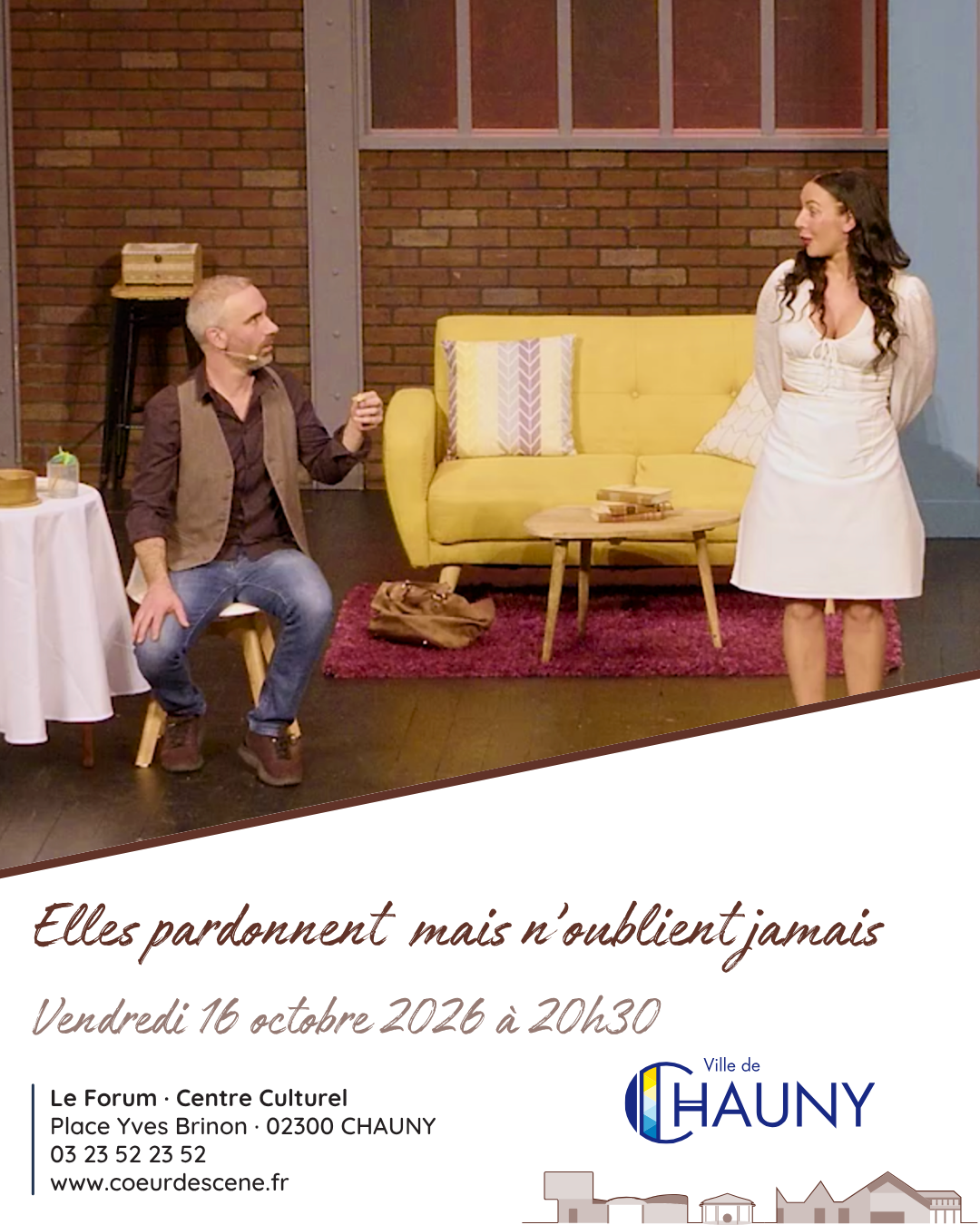 Théâtre : Elles pardonnent mais n’oublient jamais